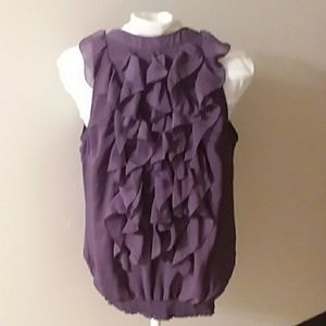 Mossimo ruffle tank top
